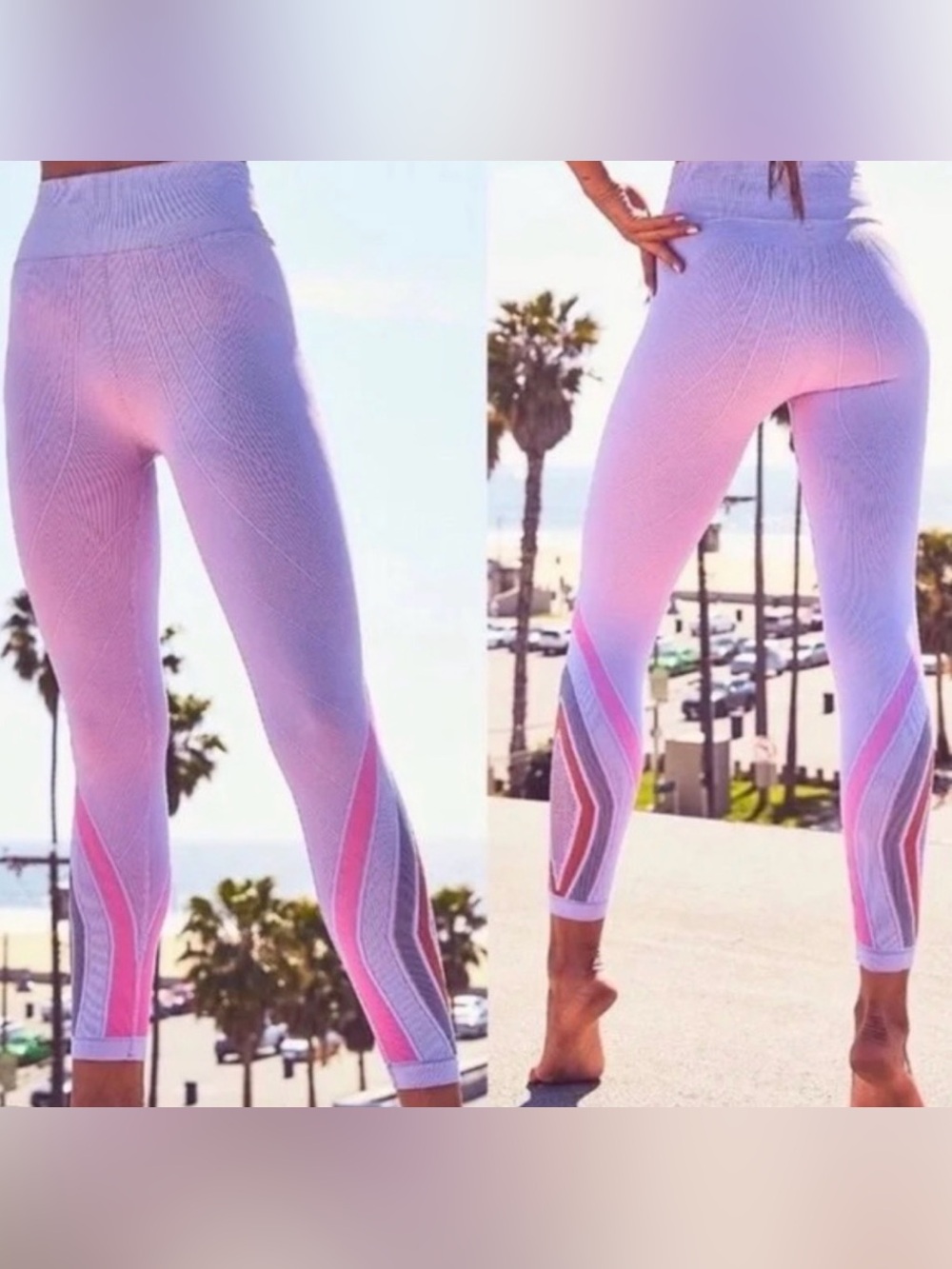 Free People Lavender essence Seamless Leggings XS
